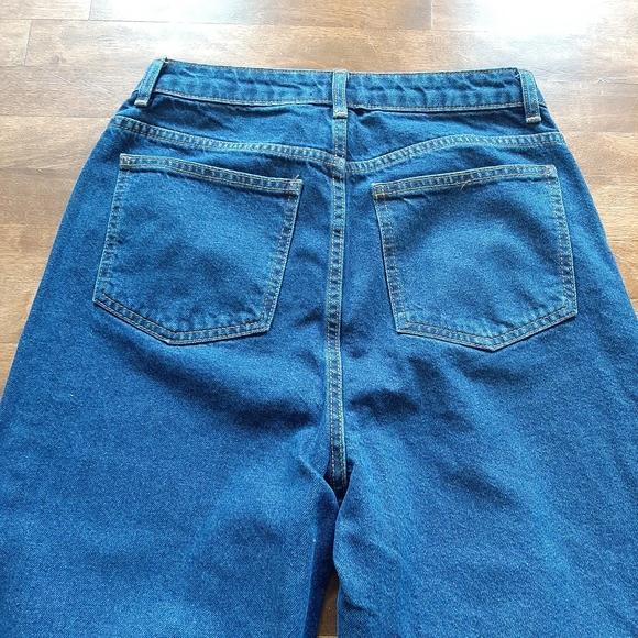 Asos Dark Blue Baggy Jeans - Picture 4 of 11